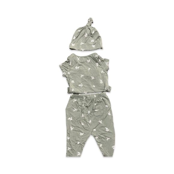 3 Piece Floral Baby Girl Outfit / EUC / Size 3 Months - Picture 2 of 6